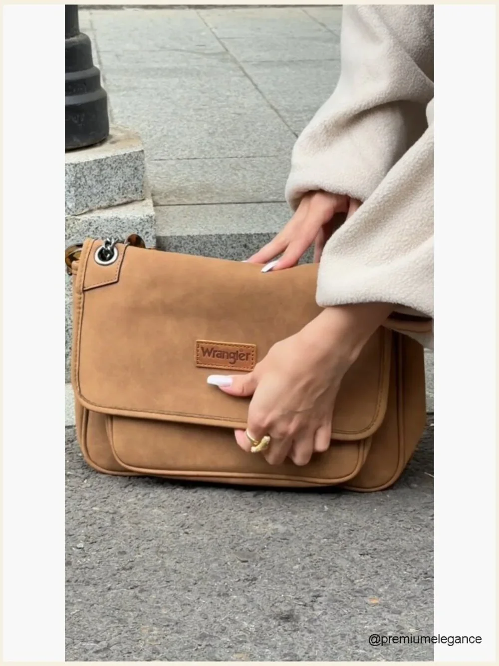 Vintage Flap Shoulder Bag Crossbody Purse with Chain Strap